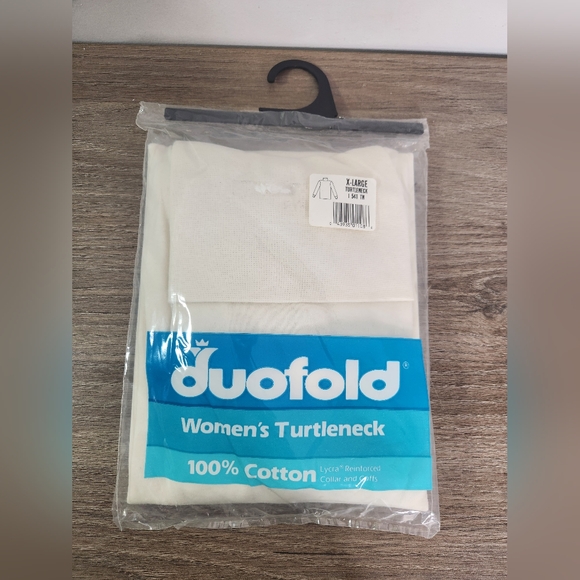 Vintage Duofold White Turtleneck - Picture 1 of 5